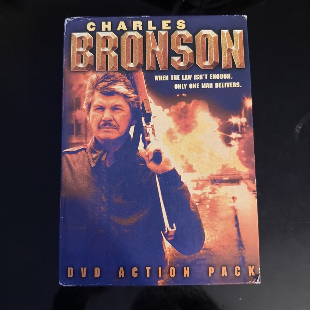 Charles Bronson Action Pack DVD Murphy's Law 10 to Midnight Kinjite SCRATCH FREE